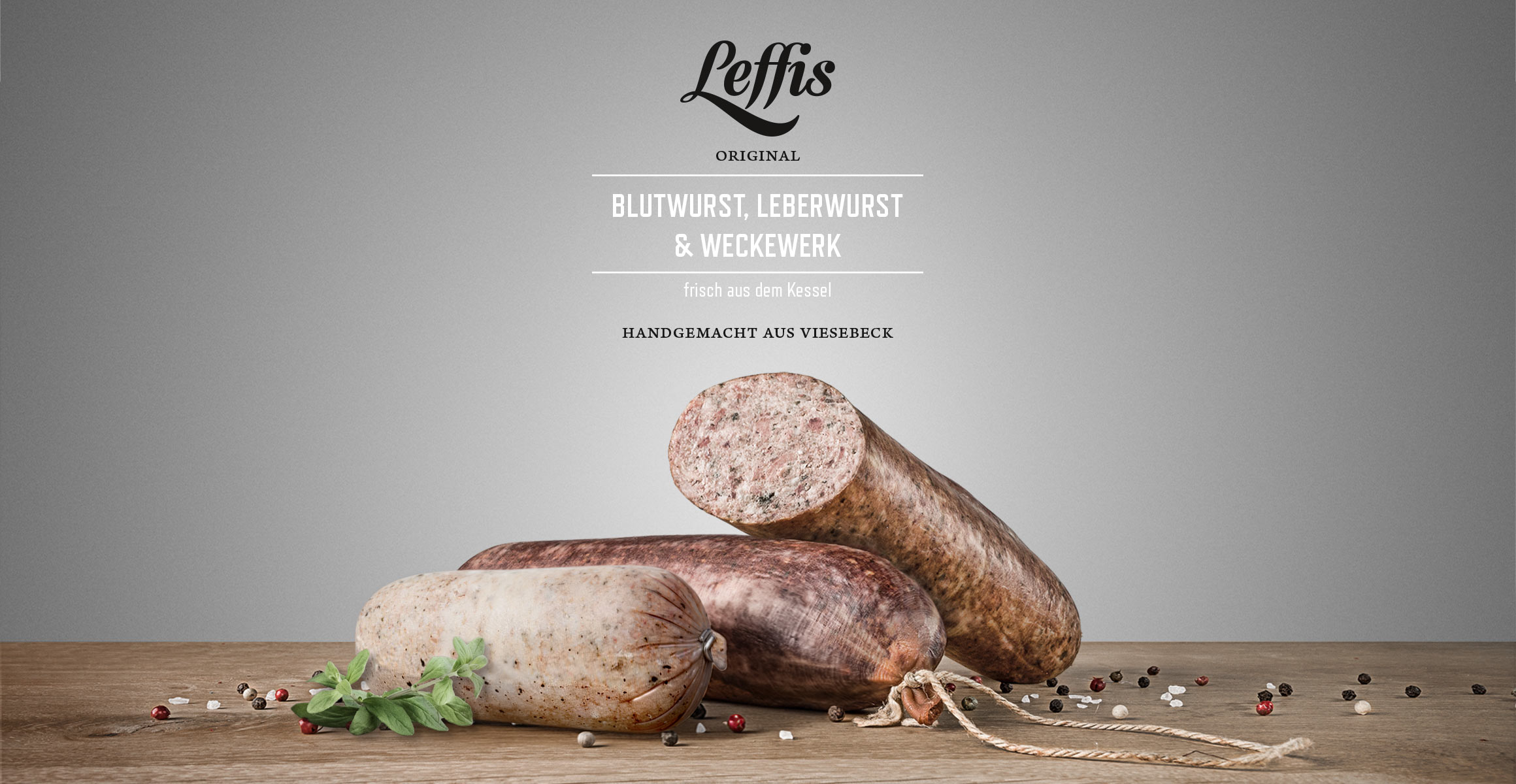 Blut- Leberwurst, Weckewerk Paket